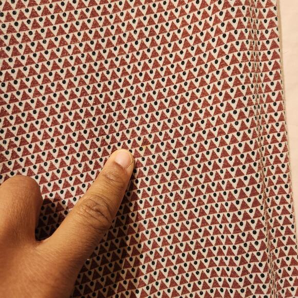 Jasper Conran Sz 8 Wine Red Pajama Top & Bottom Set Lace Trim Holiday Luxury PJs - Picture 12 of 16